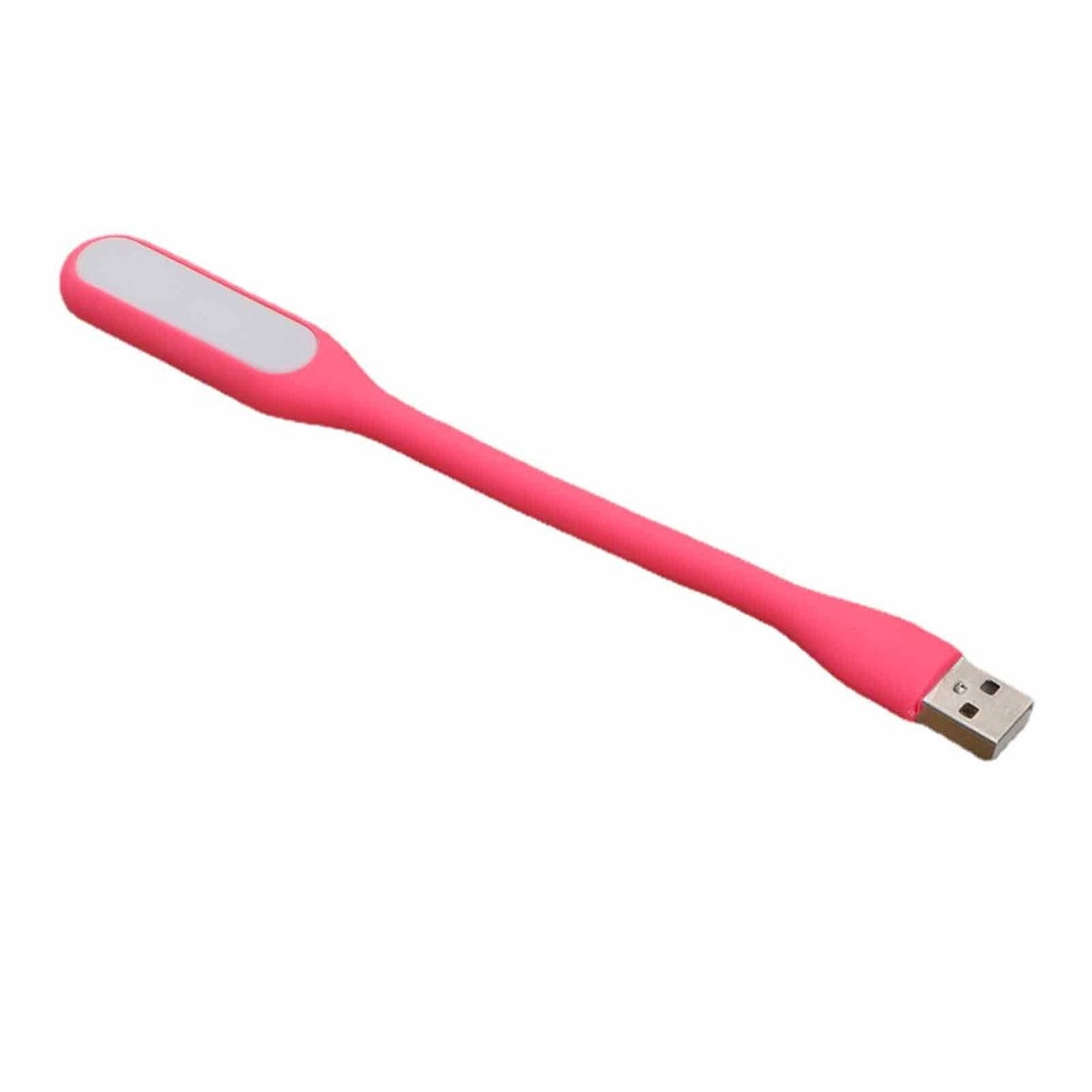 Flexible USB Light Portable USB Light for Computer Mini USB LED Pink